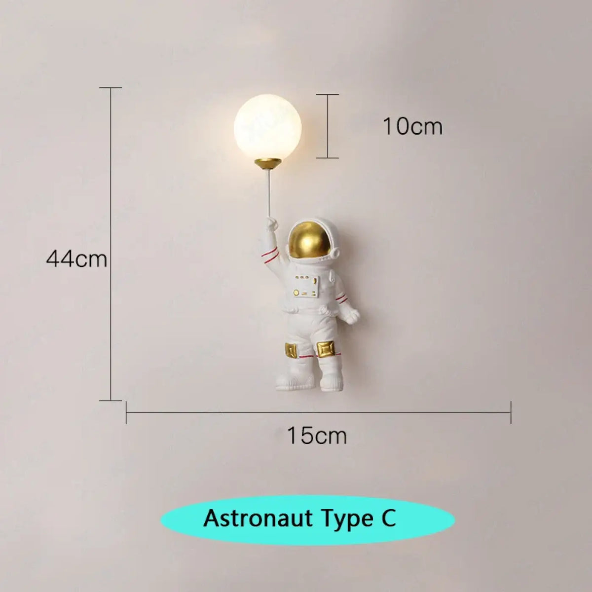 Applique Astronaute FEUNERE : Lumière Spatiale & Design Moderne