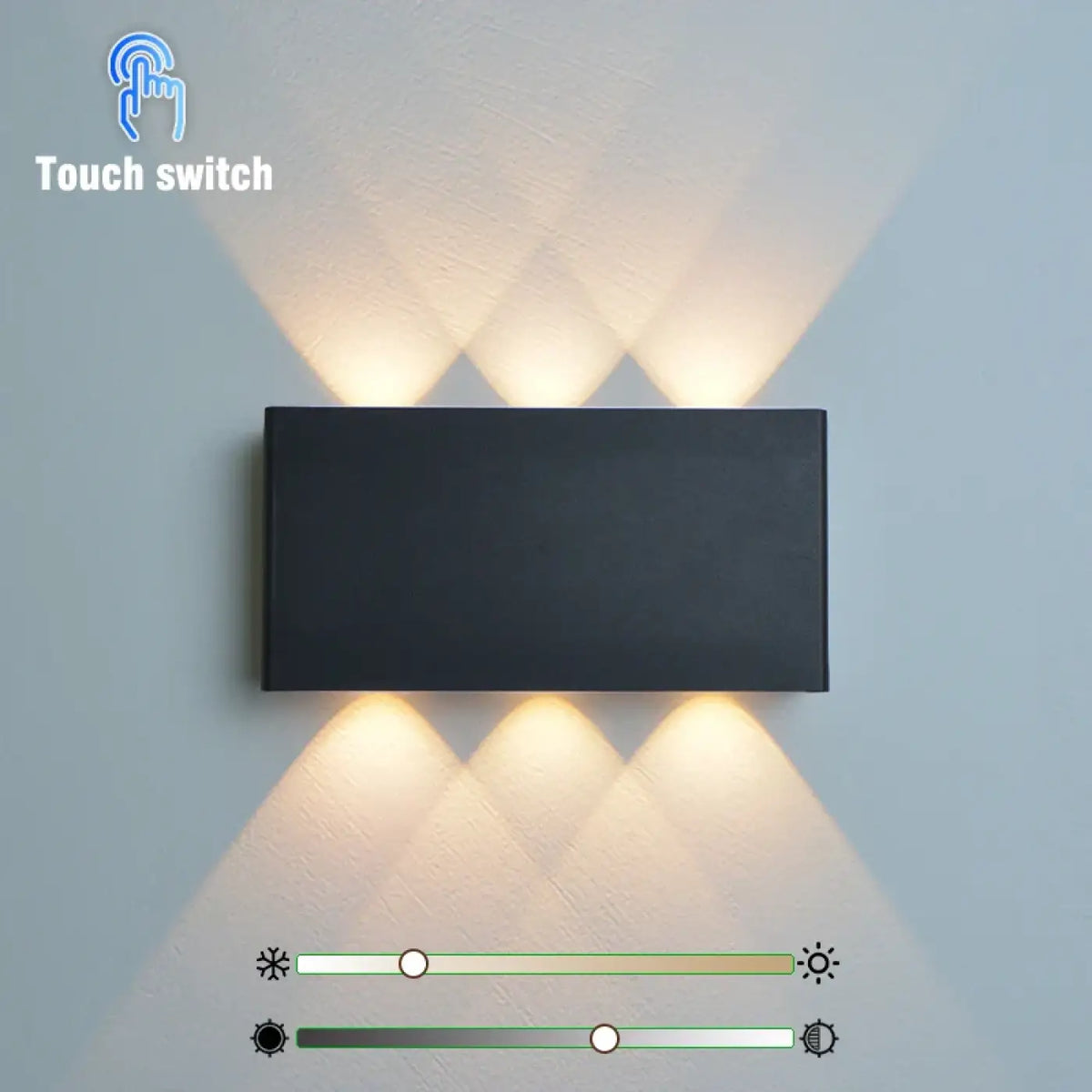 Applique Murale MULED Bois LED Design Moderne