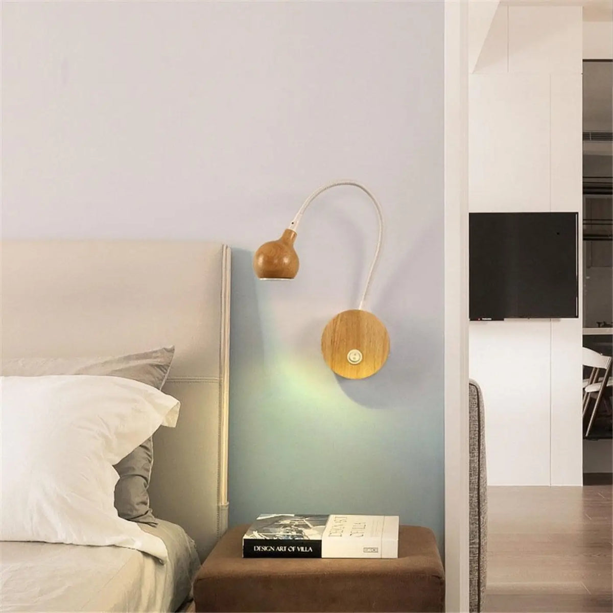 Applique Murale LED Double Éclairage Liseuse Orientable