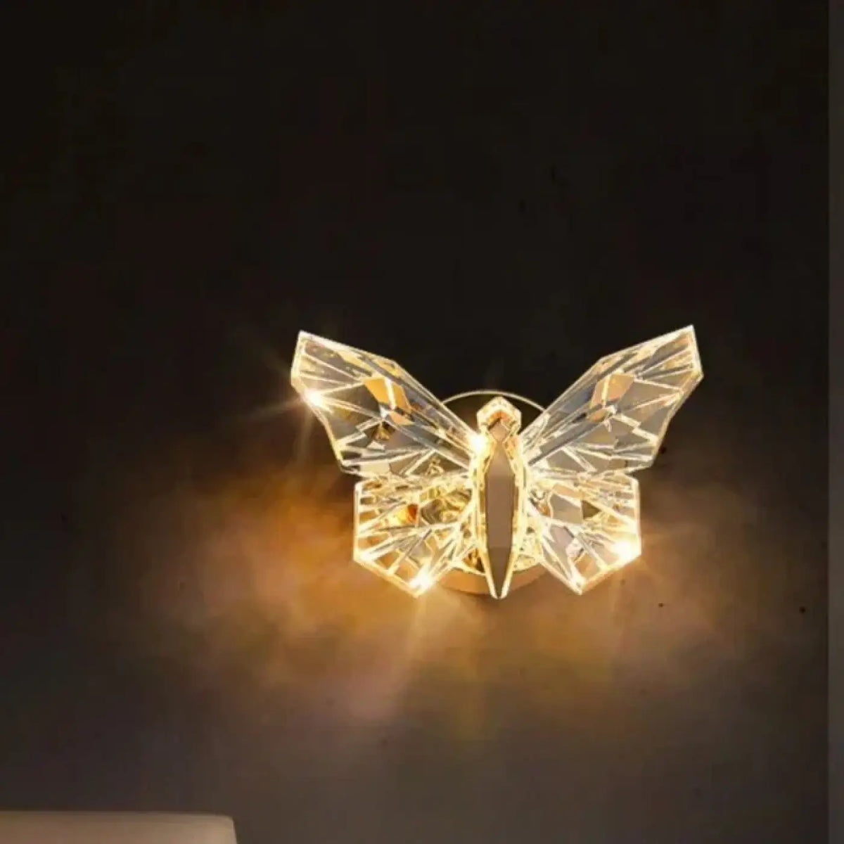 Applique Murale Papillon Cristal Design