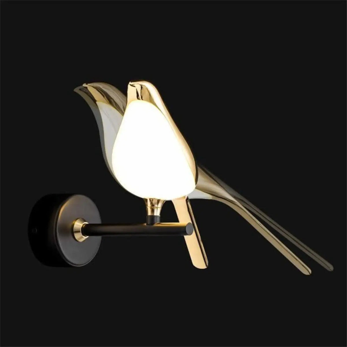 Applique Murale Oiseau PIE : Design Naturel & Éclairage Doux