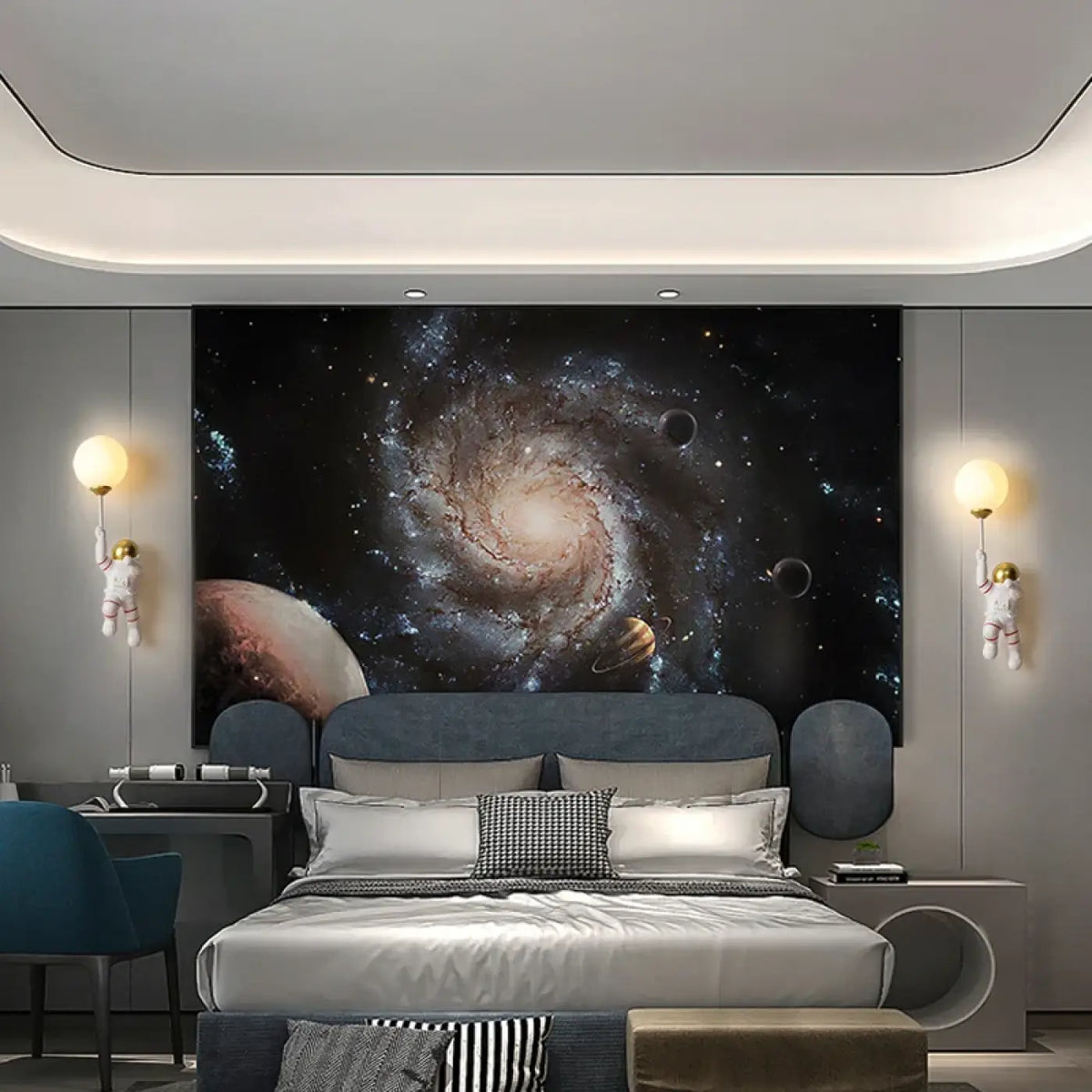 Applique Astronaute FEUNERE : Lumière Spatiale & Design Moderne