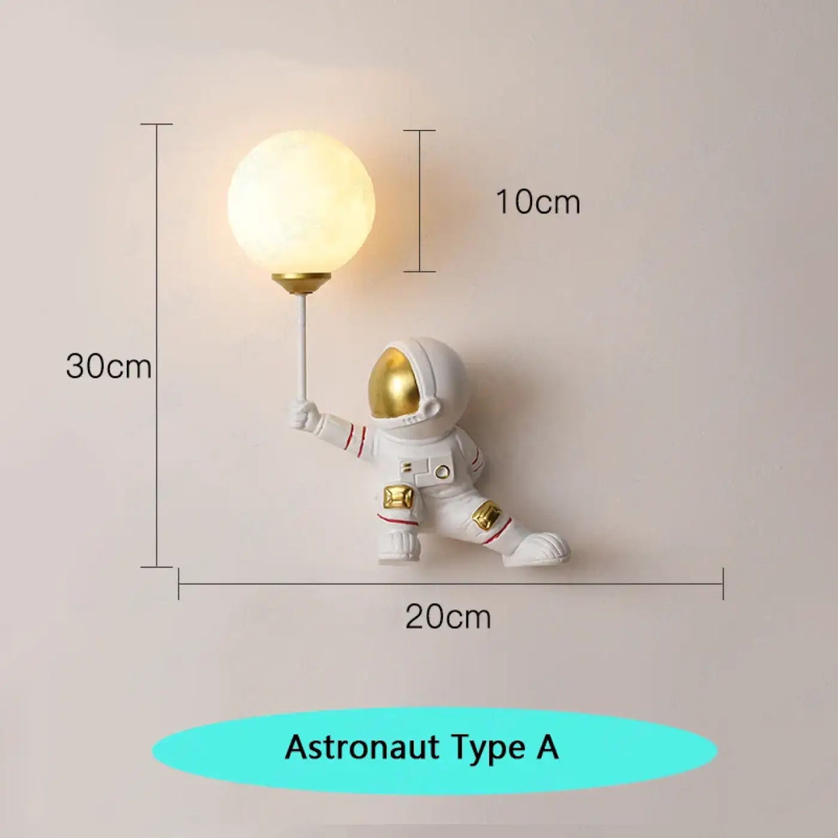 Applique Astronaute FEUNERE : Lumière Spatiale & Design Moderne