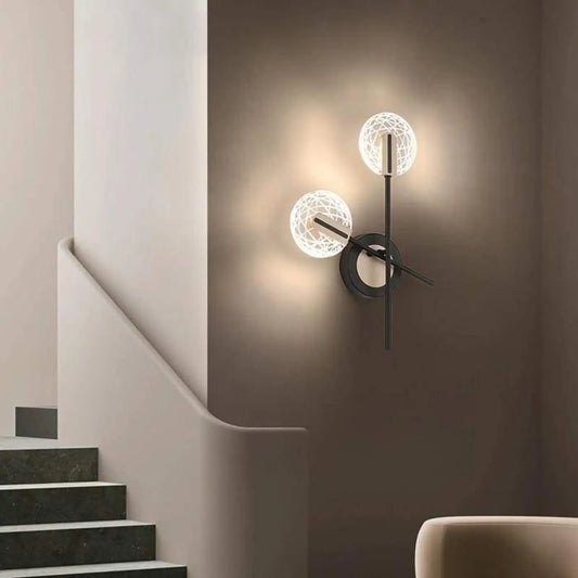 Applique Murale LEDI Design Moderne Noir