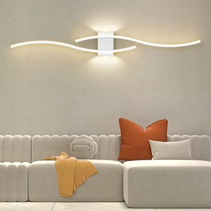 Applique Murale PAPILLE LED Design Vague Moderne