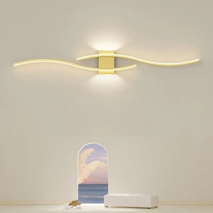 Applique Murale PAPILLE LED Design Vague Moderne