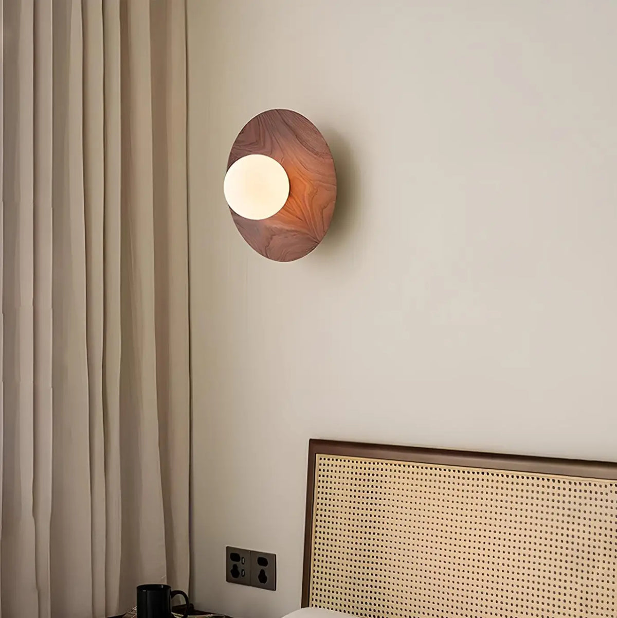 Applique Murale Effet Bois WOODEN