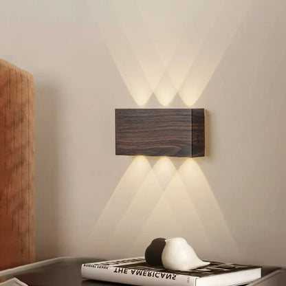 Applique Murale MULED Bois LED Design Moderne