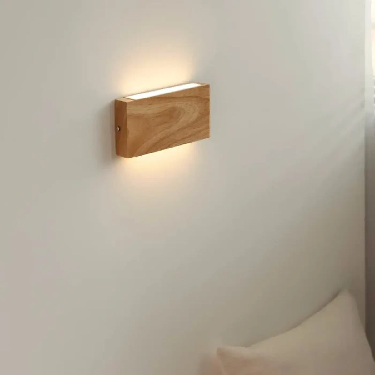 Applique Murale OIS Bois Rectangulaire Douceur Lumineuse