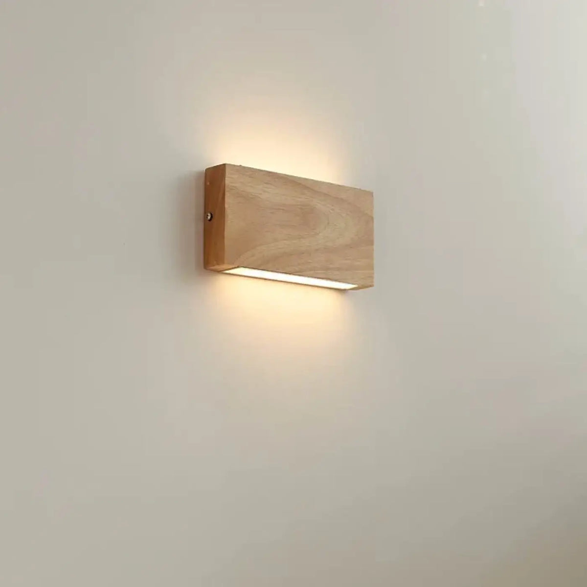 Applique Murale OIS Bois Rectangulaire Douceur Lumineuse