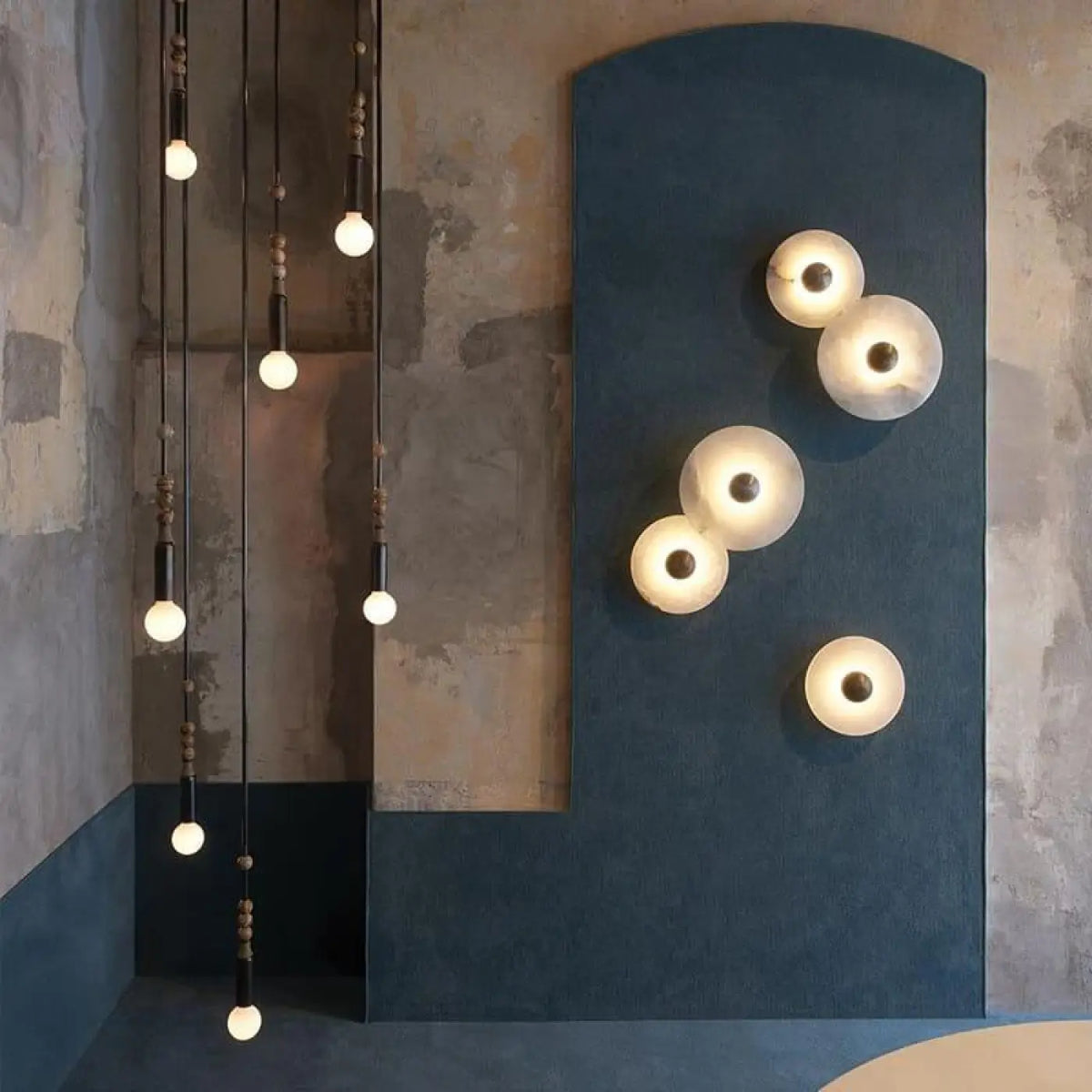 Applique Murale Céramique Blanche Design Moderne
