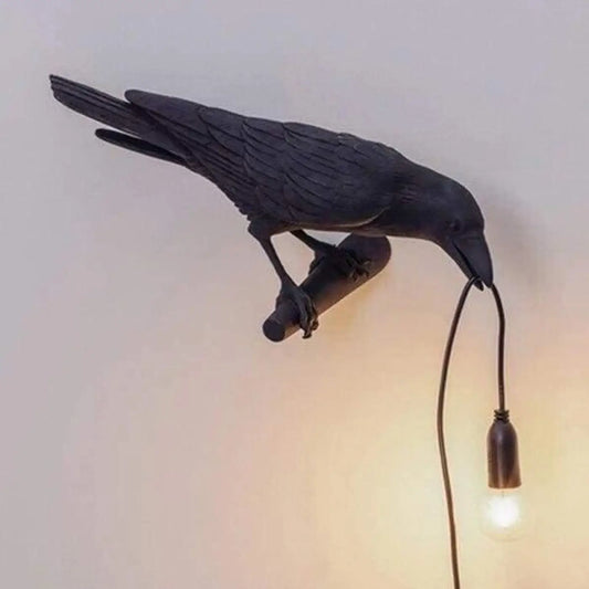 Applique Murale Corbeau Design Luminaire Original