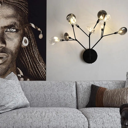 Applique Murale DECO : Design Moderne Noir