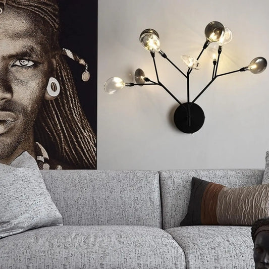 Applique Murale DECO : Design Moderne Noir