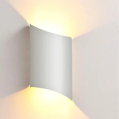 Applique Murale LONSARA Dorée Design Japonais LED