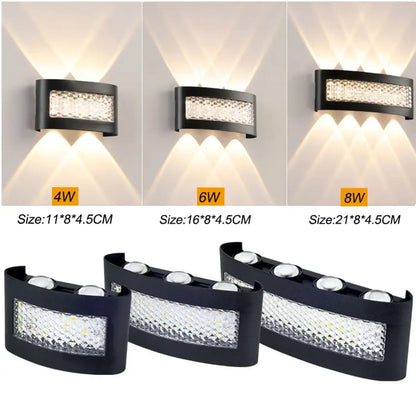 Applique Murale LED Cristal Noire SUTYRITE