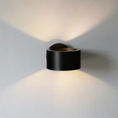 Applique Murale GIE LED Aluminium Doré/Noir