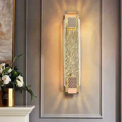 Applique Murale Dorée Style Art Déco LUXENI