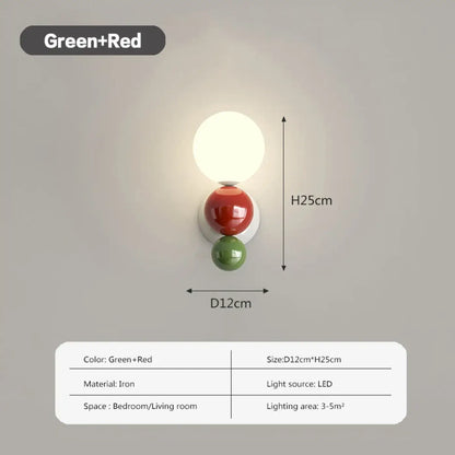 Applique Murale PERLOTE Blanc LED Design Moderne
