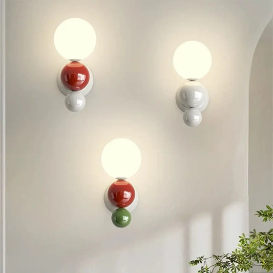 Applique Murale PERLOTE Blanc LED Design Moderne