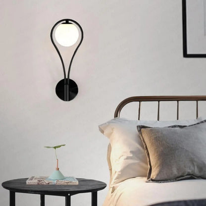 Applique Murale ESTER Goutte d'Eau LED Design Aluminium