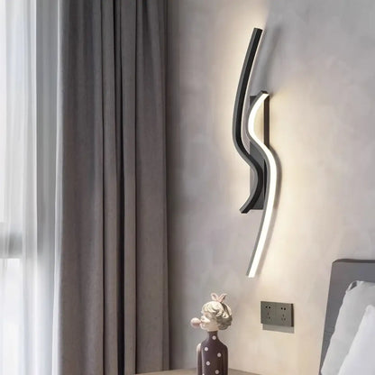 Applique Murale LED BEVA Design Vague Moderne