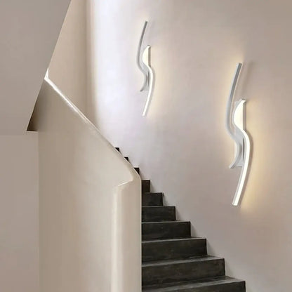 Applique Murale LED BEVA Design Vague Moderne