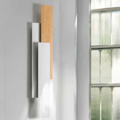 Applique Murale Bois & Métal DURINET Minimaliste LED