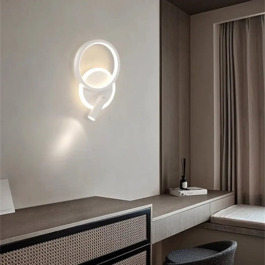 Applique Murale LED DECE Cercles Entrelacés