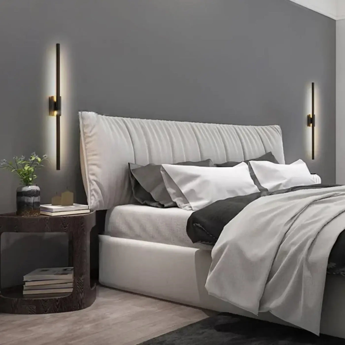 Applique Murale LED MUDE Doré/Noir Design Métal