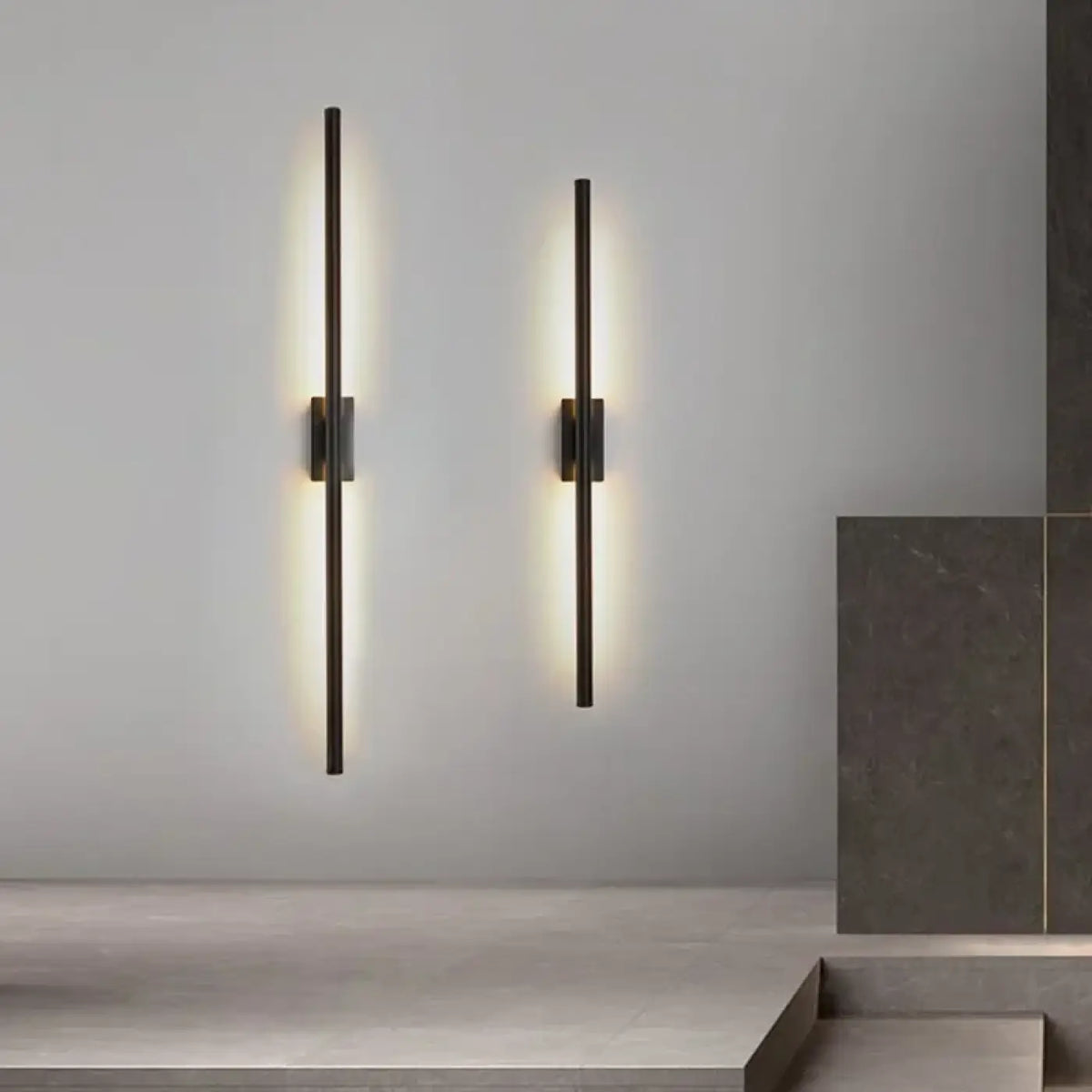 Applique Murale LED MUDE Doré/Noir Design Métal