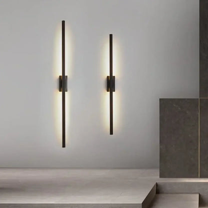 Applique Murale LED MUDE Doré/Noir Design Métal