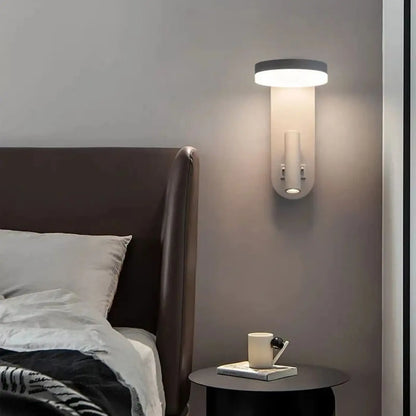 Applique Murale LED RAMUL : Design Moderne avec Liseuse Intégrée