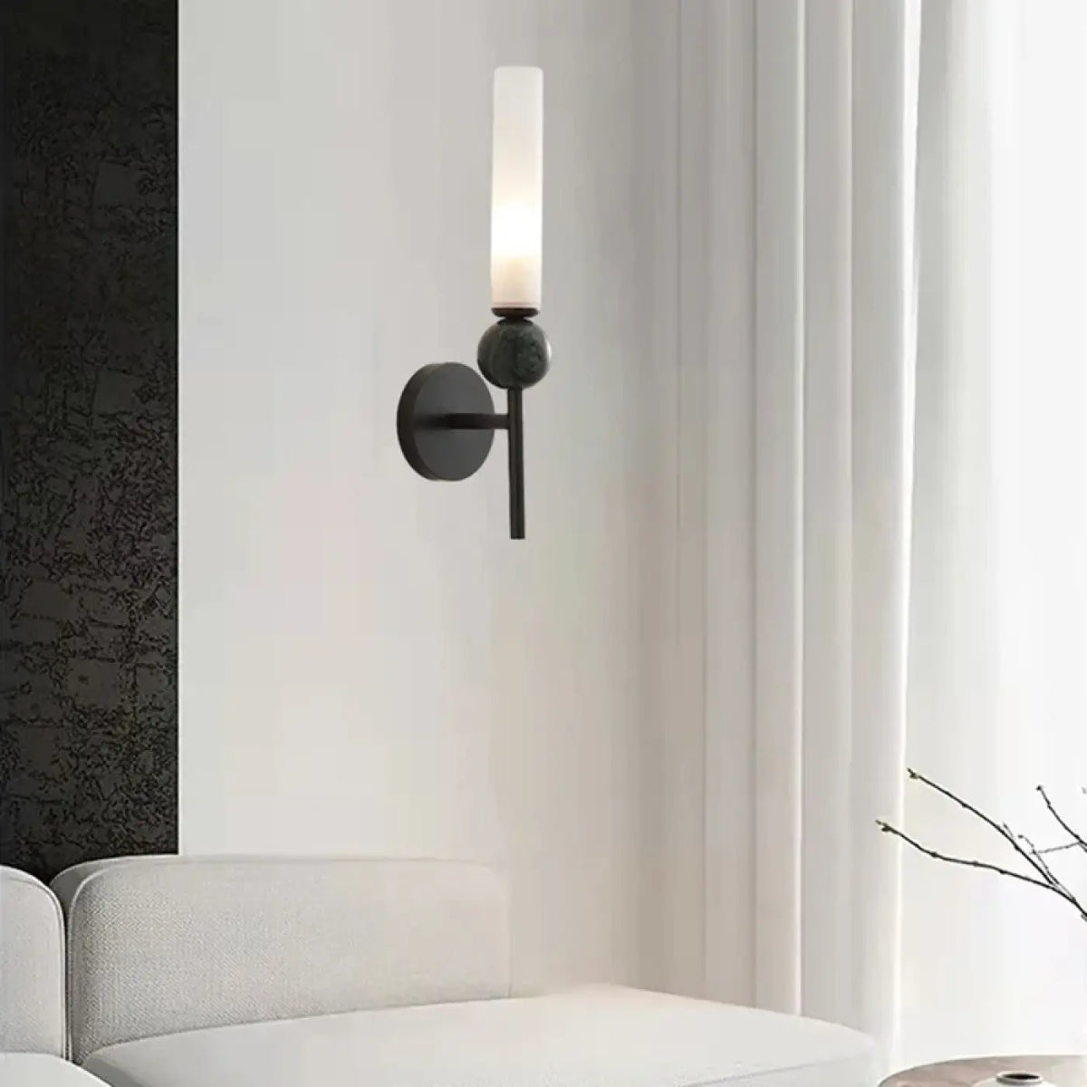 Applique Murale CHAND Doré ou Noir LED G9