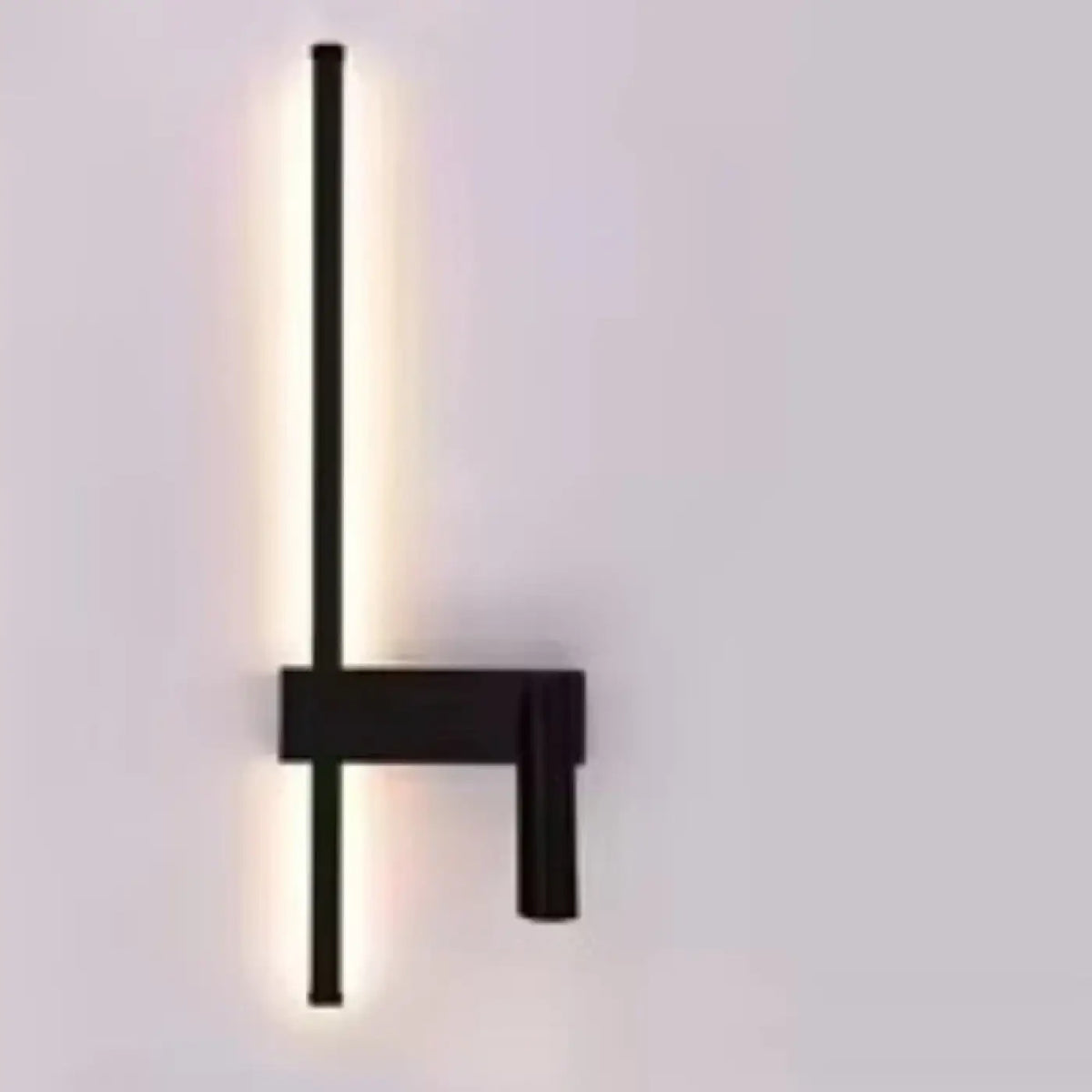 Applique Murale LED MINILE Métal Noir Minimaliste