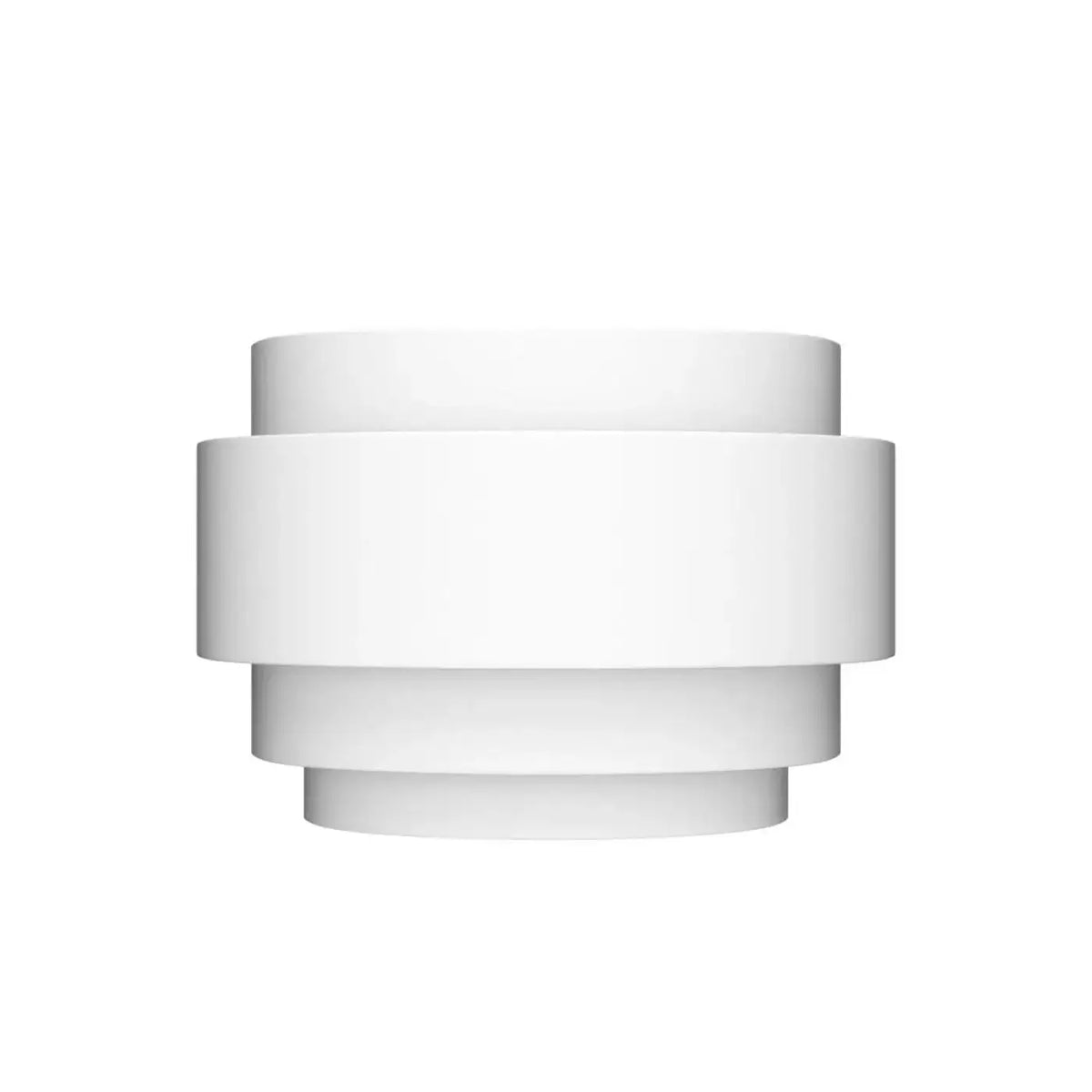 Applique Murale Cylindrique LED SALIRET Blanc/Noir