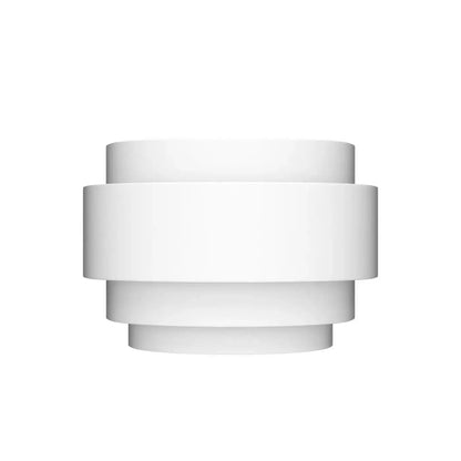 Applique Murale Cylindrique LED SALIRET Blanc/Noir