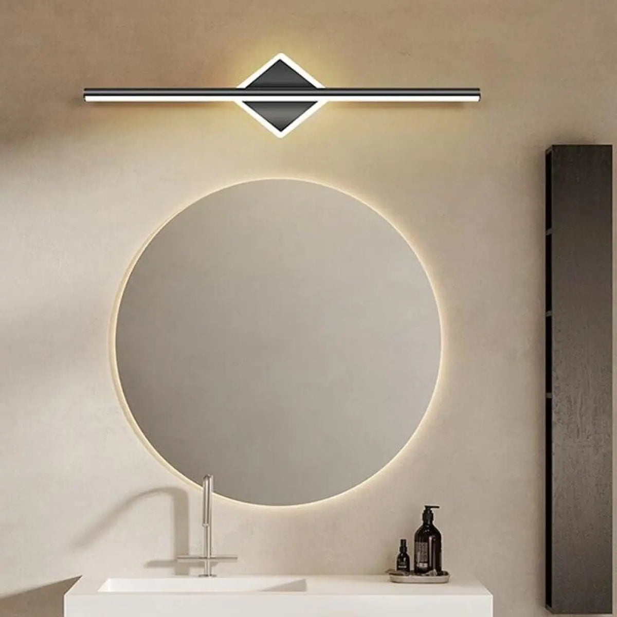 Applique Murale LED CARU Design Or/Noir