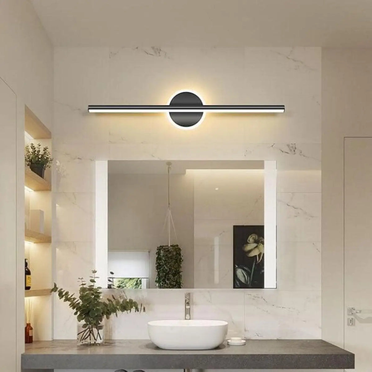 Applique Murale LED CARU Design Or/Noir