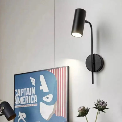 Applique Murale LED Pivotante PITON Laiton