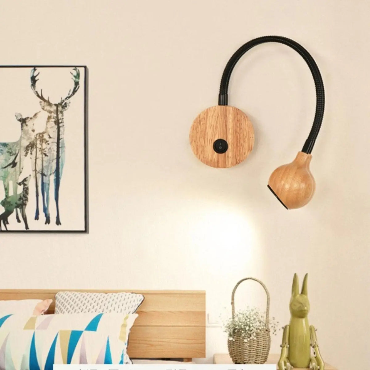 Applique Murale LED Double Éclairage Liseuse Orientable