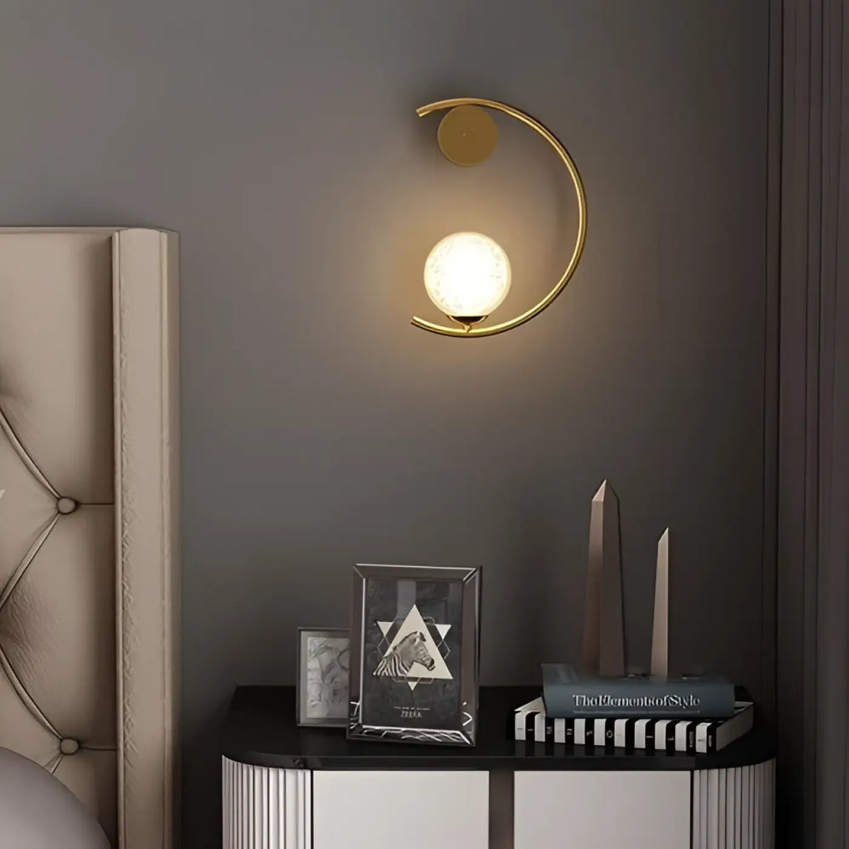 Applique Murale LUNE : Lumière Poétique & Design