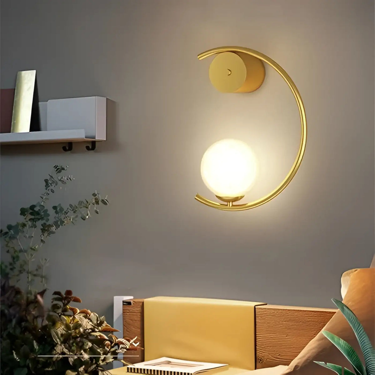 Applique Murale LUNE : Lumière Poétique & Design