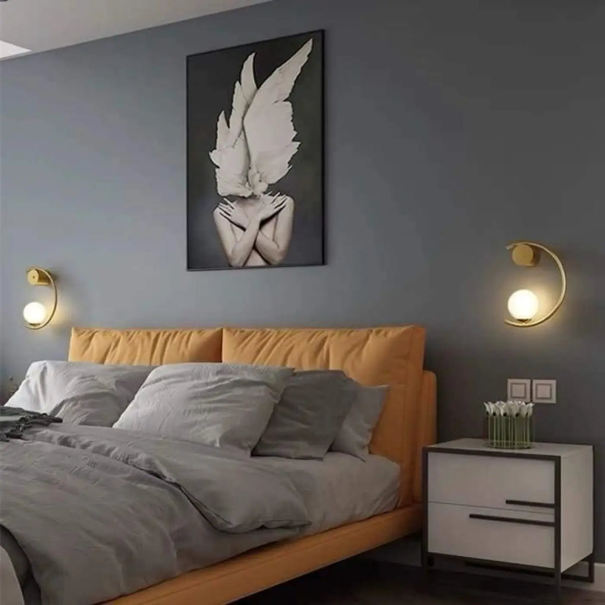 Applique Murale LUNE : Lumière Poétique & Design