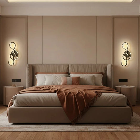 Applique Murale MUSA : Design Musical Moderne