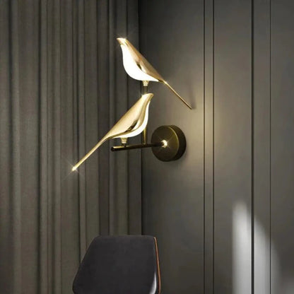Applique Murale Oiseaux : Design Naturel & Ambiance Douce