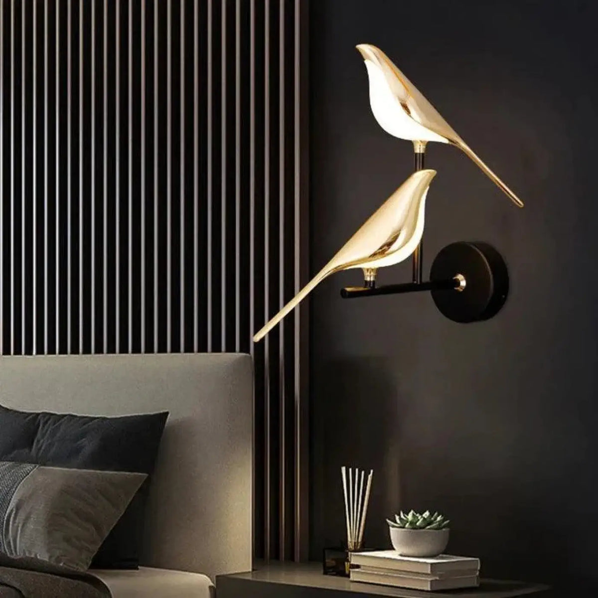Applique Murale Oiseaux : Design Naturel & Ambiance Douce