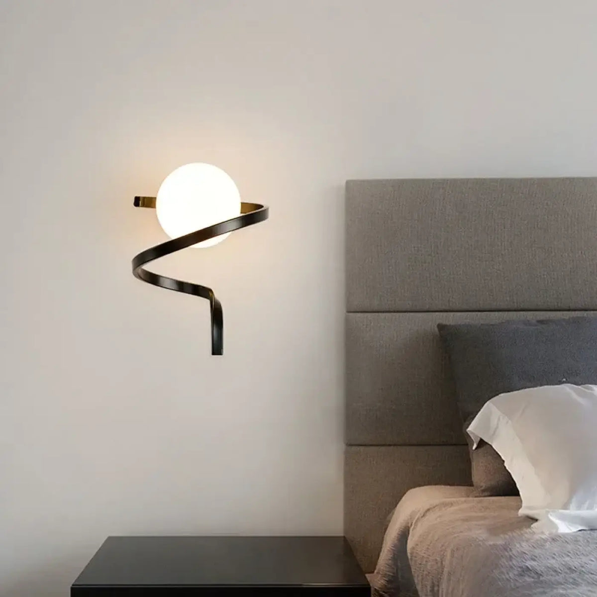 Applique Murale FIEST Design Moderne Métal Verre