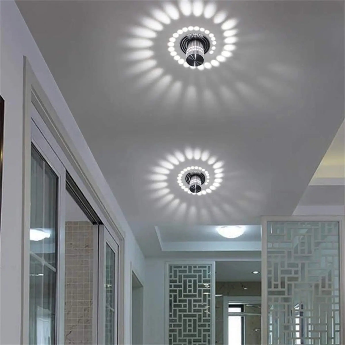 Applique Murale Spirale LED RGB : Ambiance Lumineuse Personnalisable