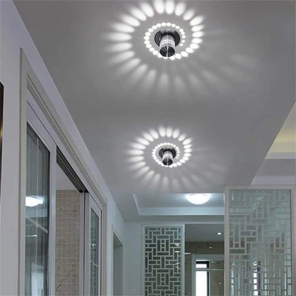 Applique Murale Spirale LED RGB : Ambiance Lumineuse Personnalisable